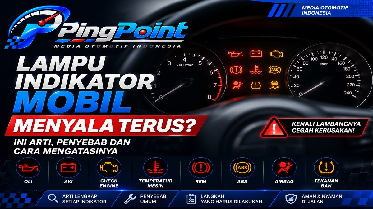 Lampu Indikator Mobil Menyala Terus