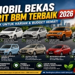 10 Mobil Bekas Irit BBM Terbaik 2026