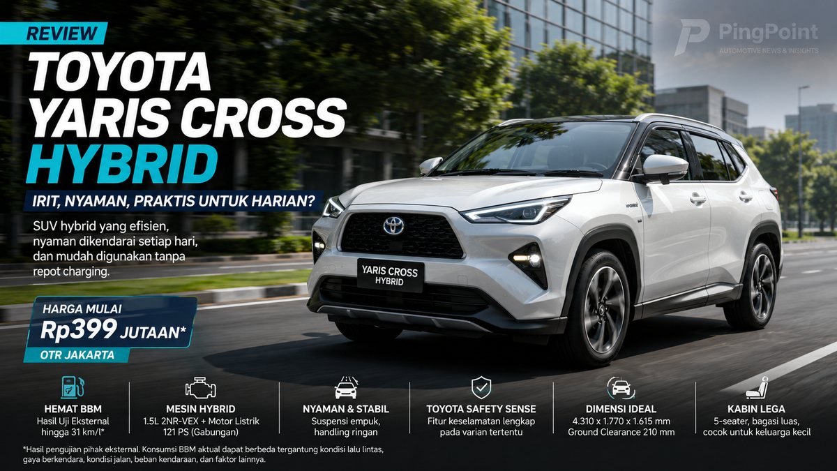 Review Toyota Yaris Cross Hybrid